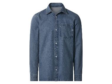 ESMARA MEN Heren denim overhemd
