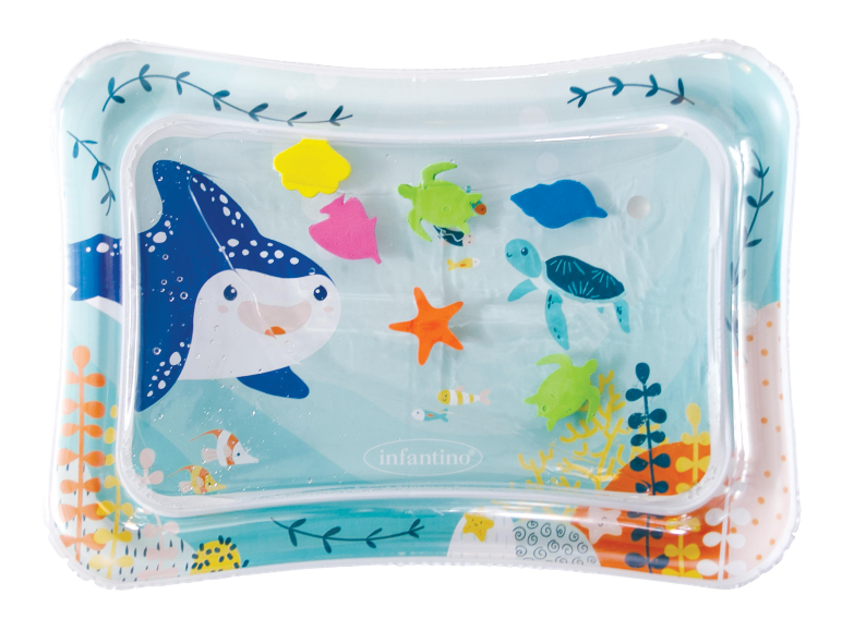 Infantino watermat met oceaan thema, schildpadden en vissen.