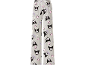 Grijze pyjamabroek met Kuromi- en schedelprint.