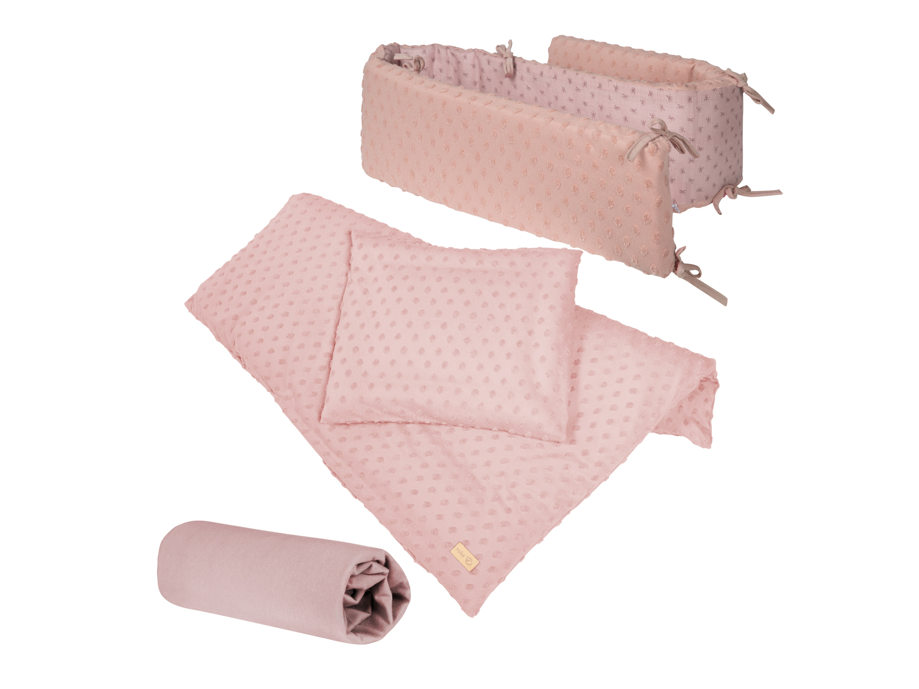 ROBA Baby slaapset (oud roze)