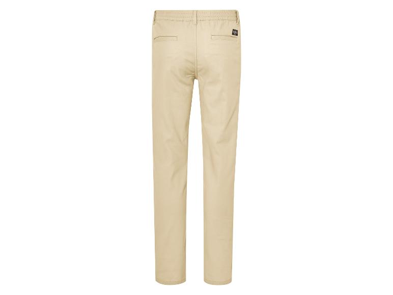 Beige herenbroek.