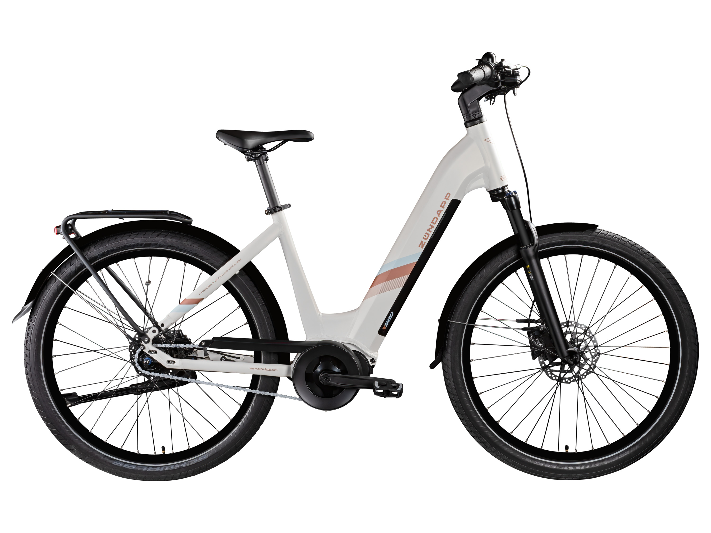Zündapp Elektrische fiets X800 (antiek wit)