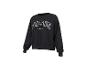 Zwart sweatshirt met witte tekst 'PARIS AIMÉE'.
