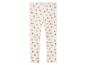 Witte leggings met vlinderprint.