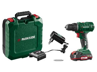 PARKSIDE® Accu-schroefboormachine set 20 V met accu en met lader