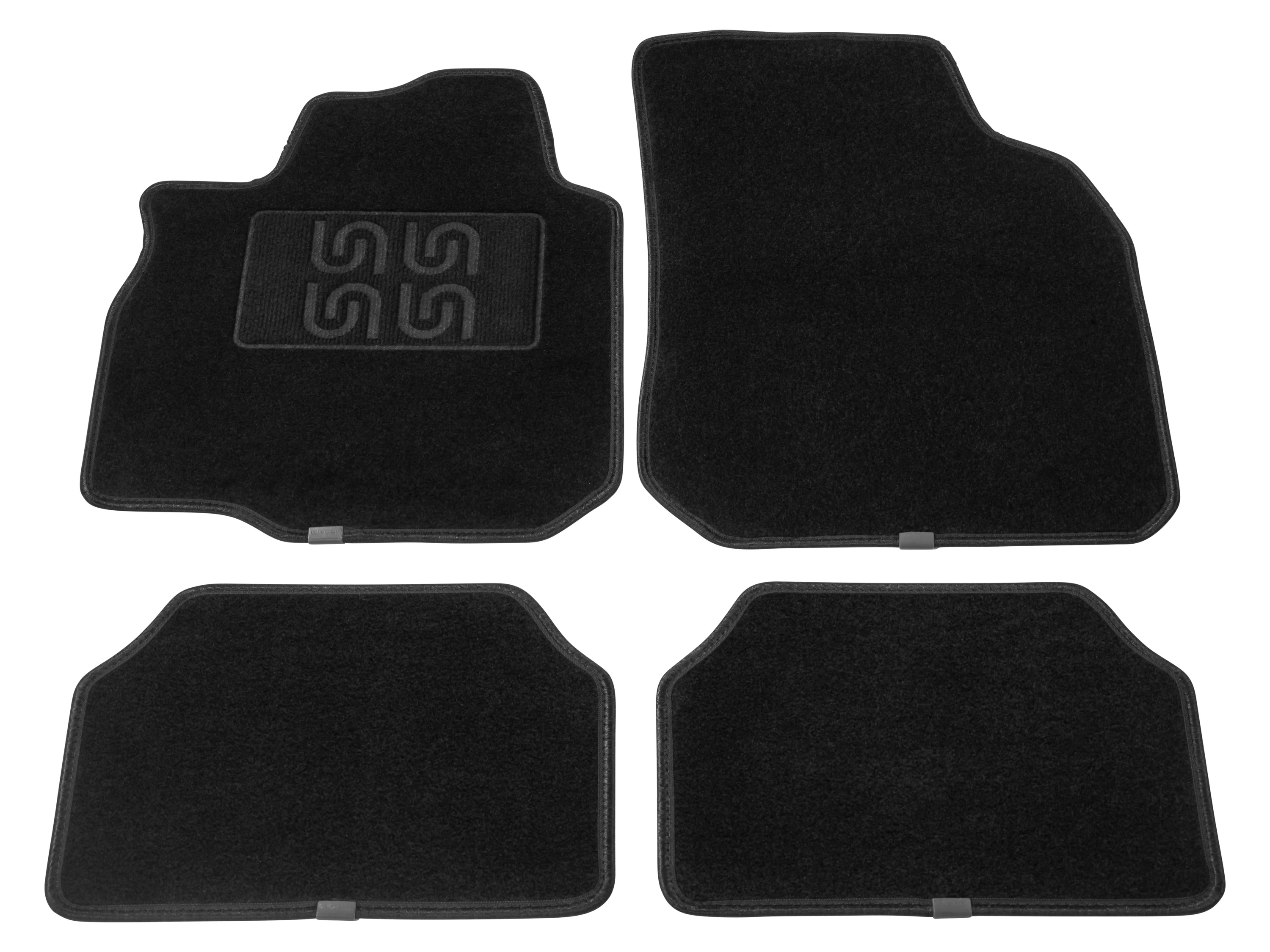 ULTIMATE SPEED Universele automatten set, 4-delig. (Bestuurdersmat 61 x 48,5 cm)