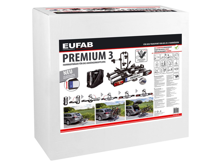 Ga naar volledige schermweergave: EUFAB Fietsendrager Premium III - afbeelding 6