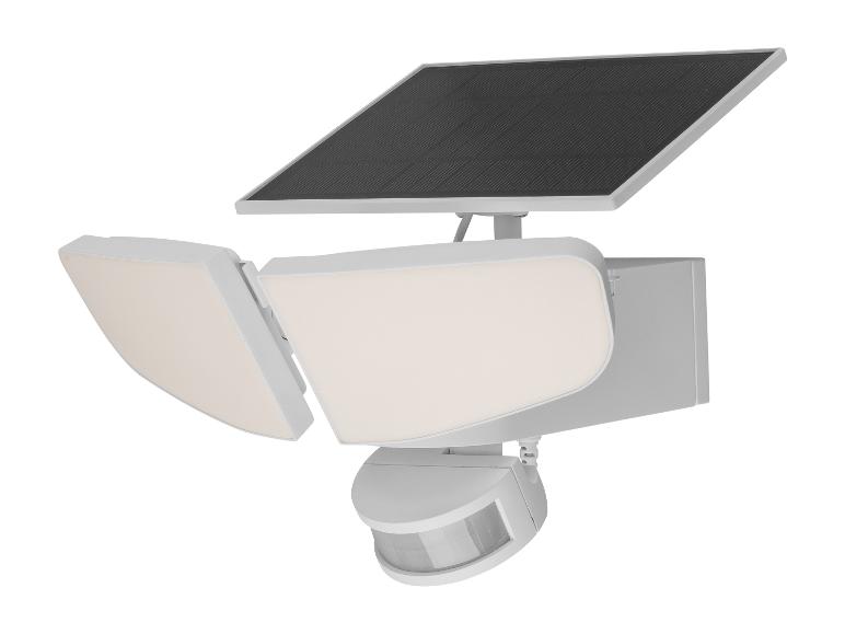 Solar LED-schijnwerper met bewegingssensor