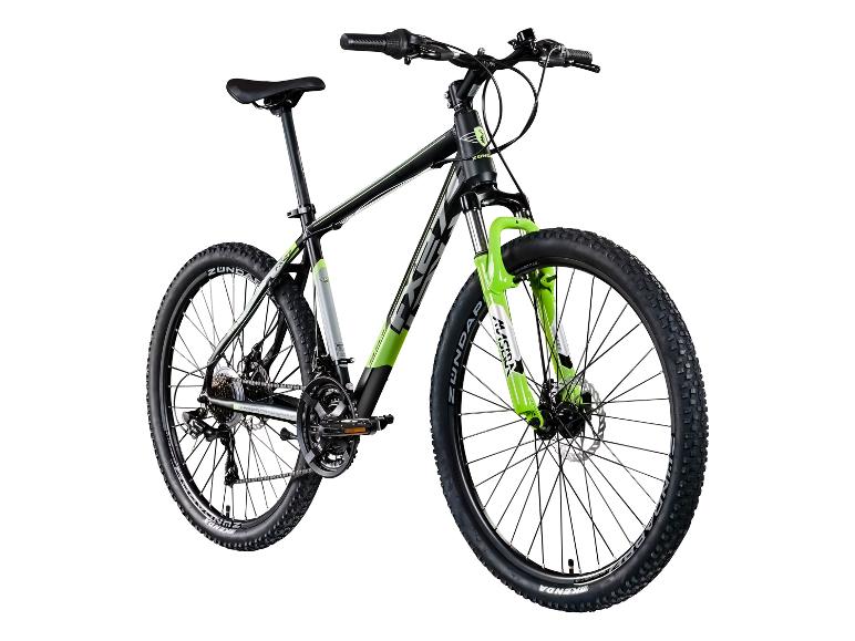 Zwart-groene ZUNDAPP mountainbike met KENDA banden.
