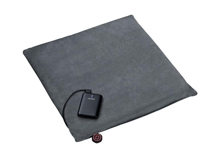 Sanitas verwarmde kussen met powerbank.