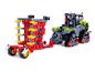 LEGO Technic speelgoedtractor en aanhanger.