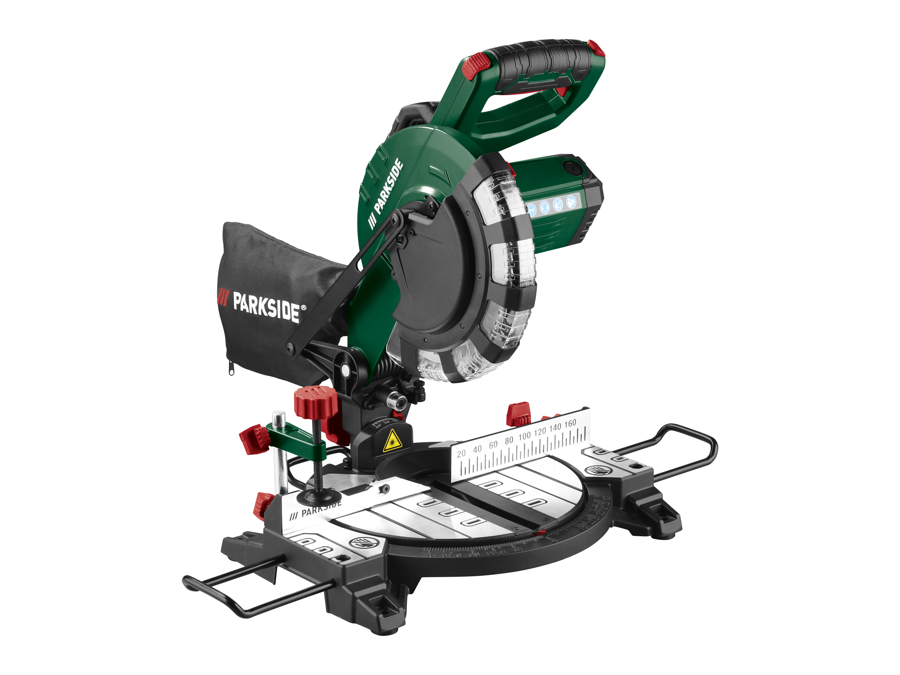 PARKSIDE Afkortzaag met verstekfunctie 1500 W - zaagblad 210 mm