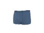 Blauwe geribbelde herenboxershort