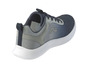 Grijs-blauwe sportschoenen met witte zool