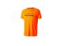 Oranje Crivit sportshirt met de tekst 'FUELED BY FITNESS'.
