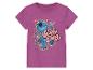 Paarse Stitch Disney t-shirt, retro stijl, "Sweet Thing".