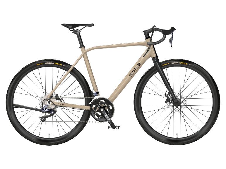 Prophete Gravéler gravelbike met Continental TerraTrail banden.
