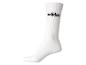 Witte Adidas sportsok met zwart logo