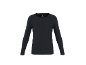 Zwart thermoshirt met lange mouwen voor heren