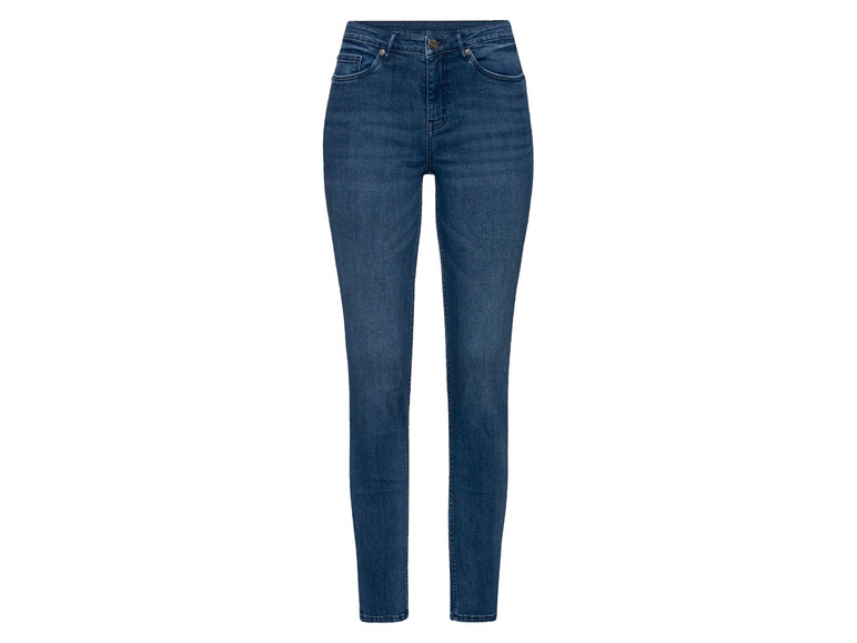 esmara Dames jeans - super skinny fit (34, Blauw)