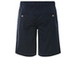 Donkerblauwe chino-shorts voor heren.
