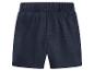 Donkerblauwe kinderbroek met elastische tailleband.
