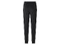 Zwarte joggingbroek voor heren, achteraanzicht.