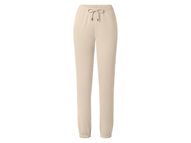 Beige joggingbroek met trekkoord