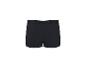 Zwarte damesboxershorts met elastische tailleband met logo.