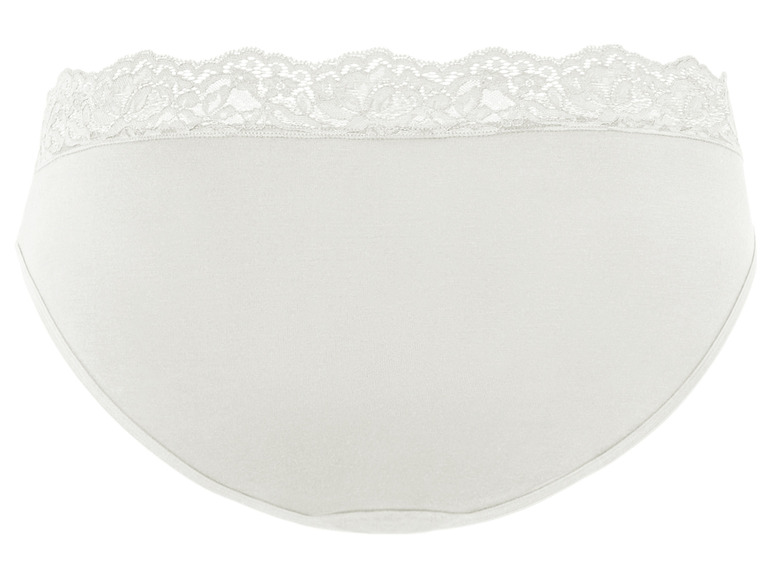 Witte onderbroek met kant