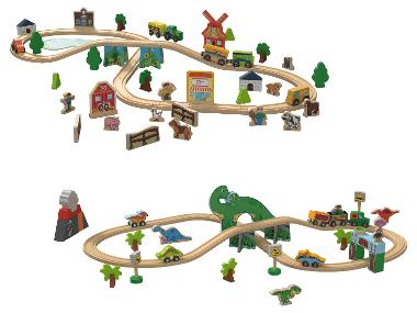 LUPILU® Houten treinset