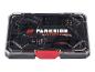 Parkside multitool accessoire set in een zwarte koffer
