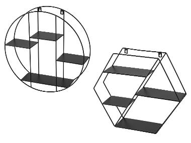 LIVARNO® Metalen wandrek