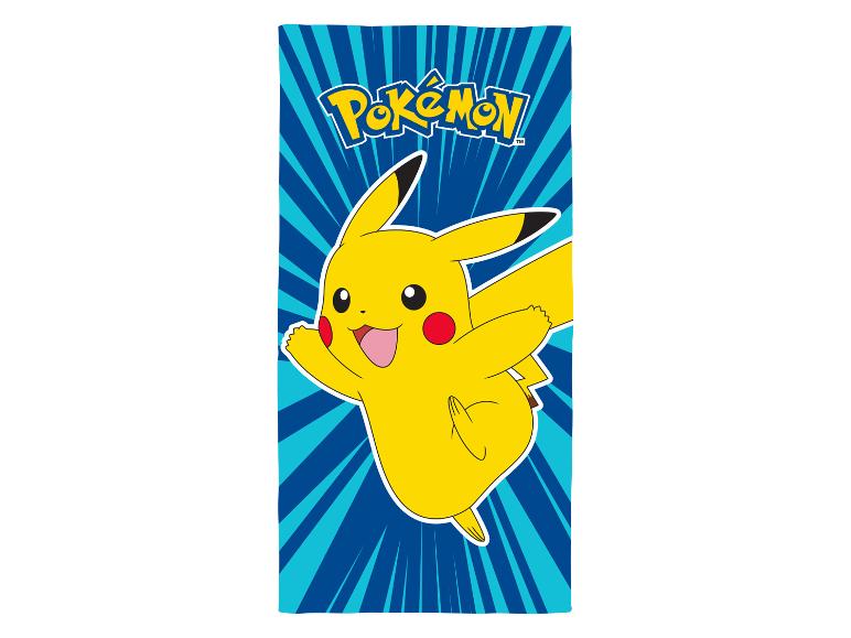 Pokémon badlaken met Pikachu.