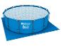 Bestway Steel Pro MAX zwembad, blauw met mozaïek print en grondzeil.