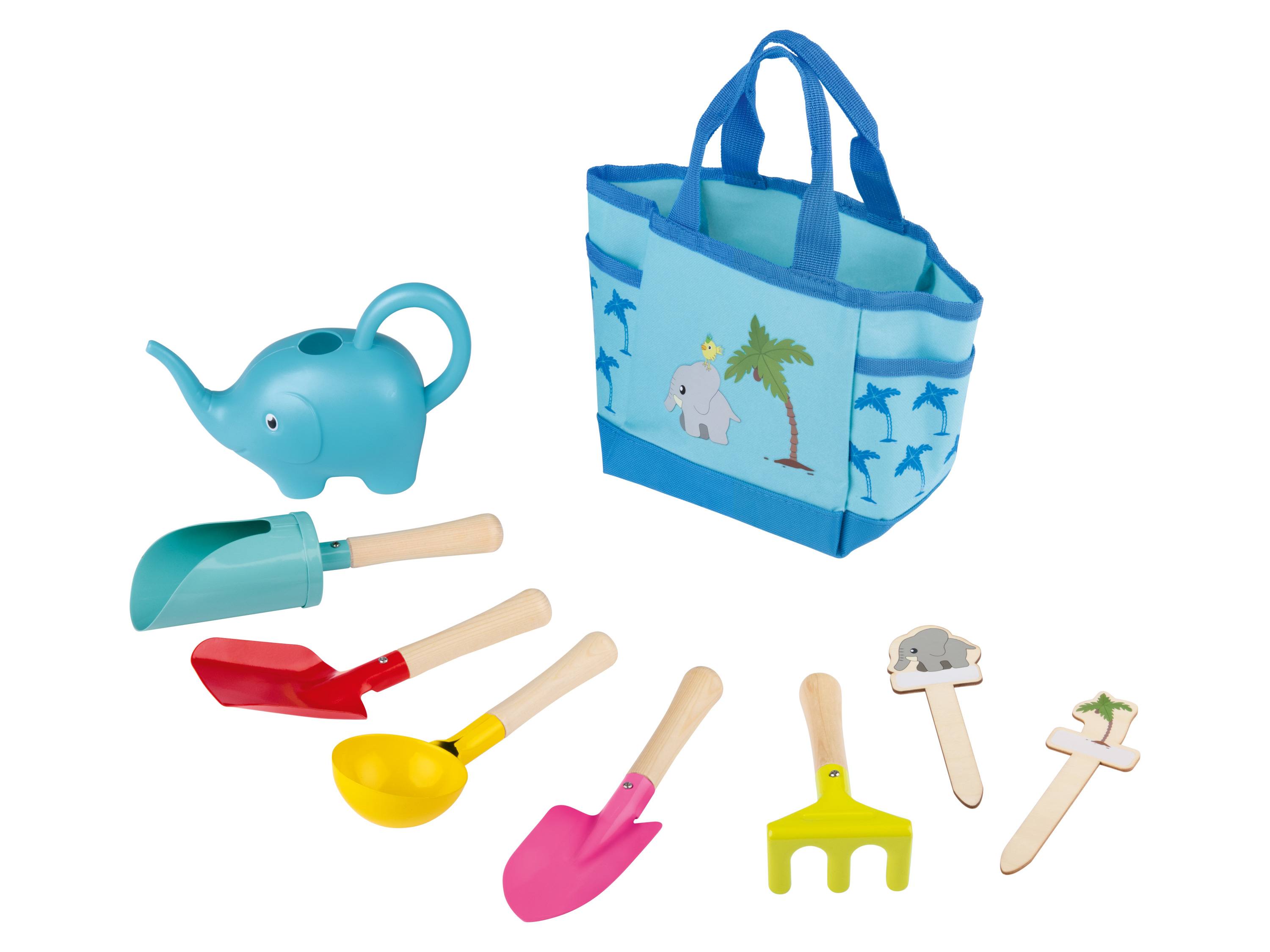 lupilu Speelgoed tuingereedschap (Blauw)