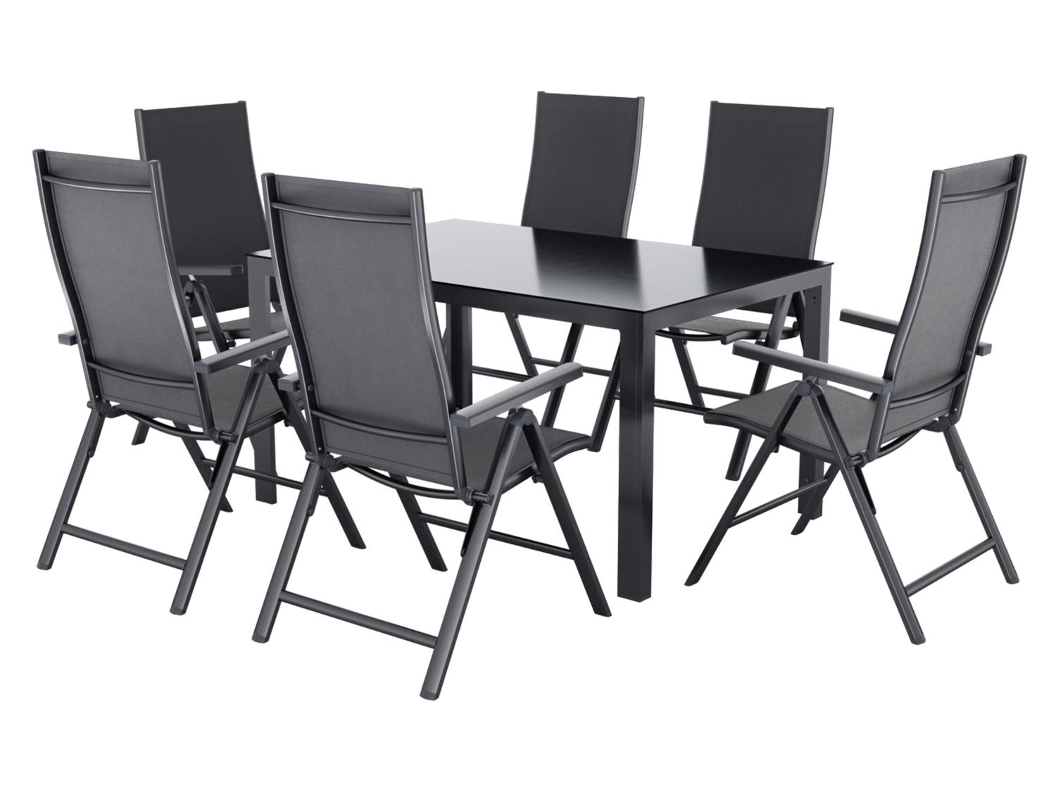 2 Aluminium Tuinstoelen Houston Set
