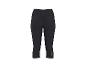 Zwarte dames 3/4 sportlegging met reflecterende streep