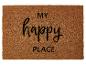 Een deurmat met de tekst 'My Happy Place'.