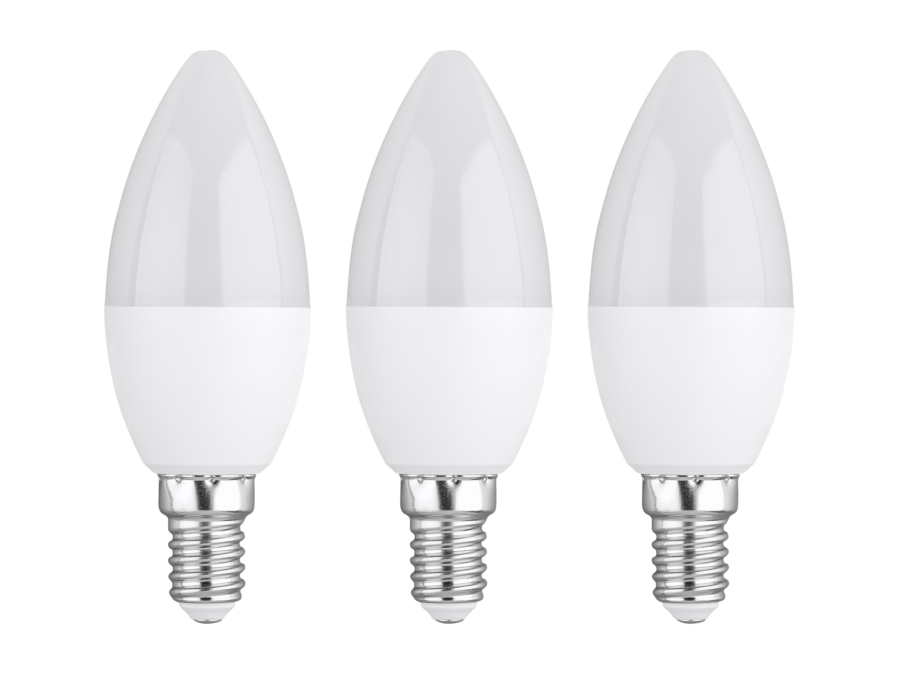 LIVARNO Set van 2 of 3 LED-lampen (3 kaarsen 4,2W E14) afbeelding