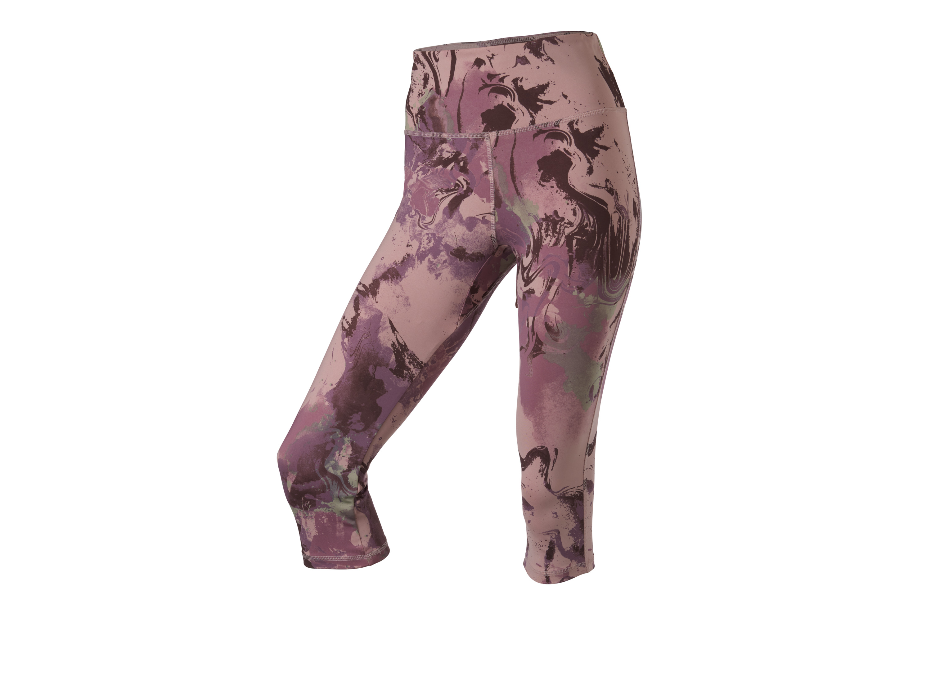 CRIVIT Dames capri sportlegging (Print, XS (32/34))