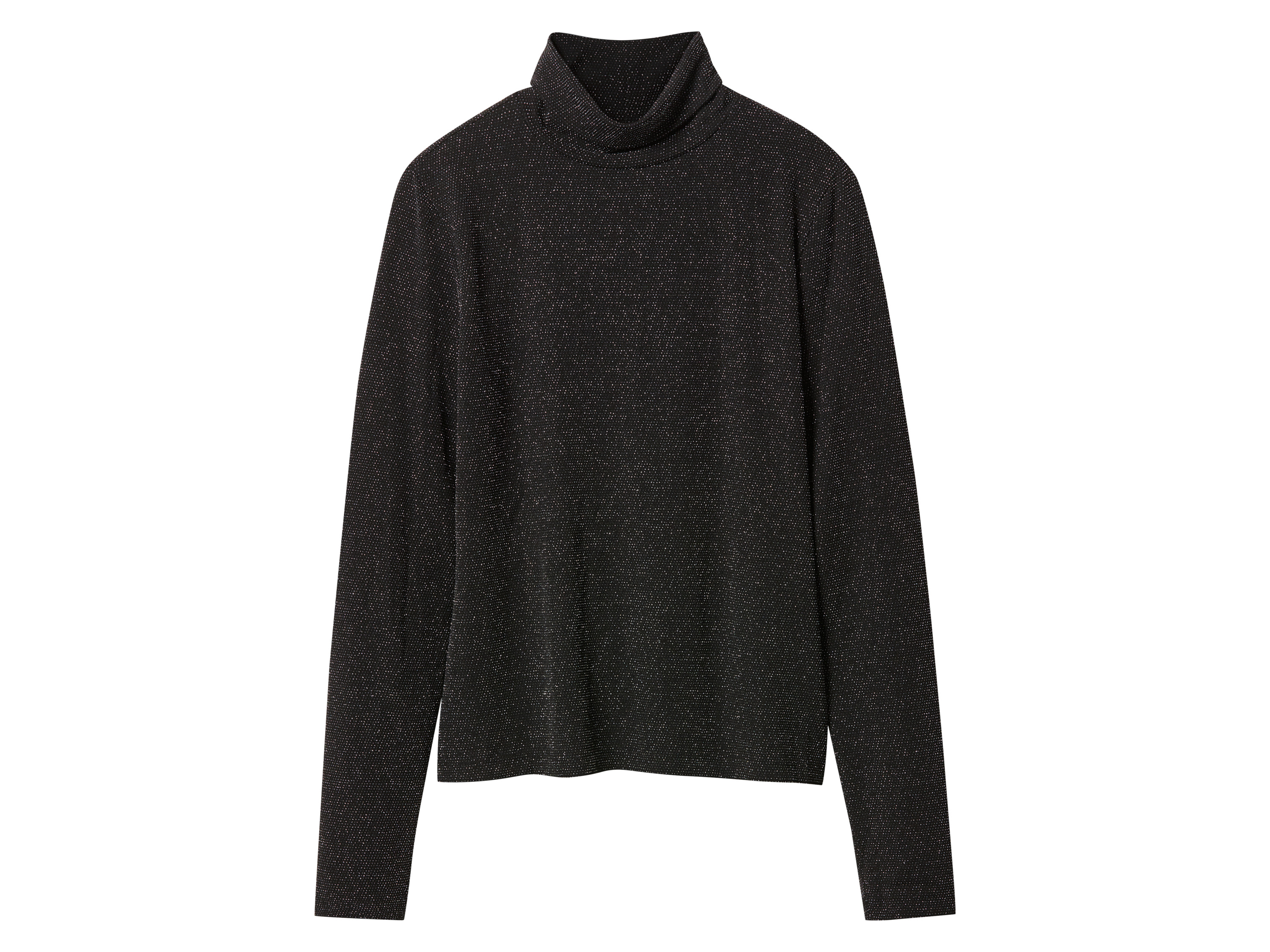 esmara Dames top (Zwart/zilver, L (44/46)) afbeelding