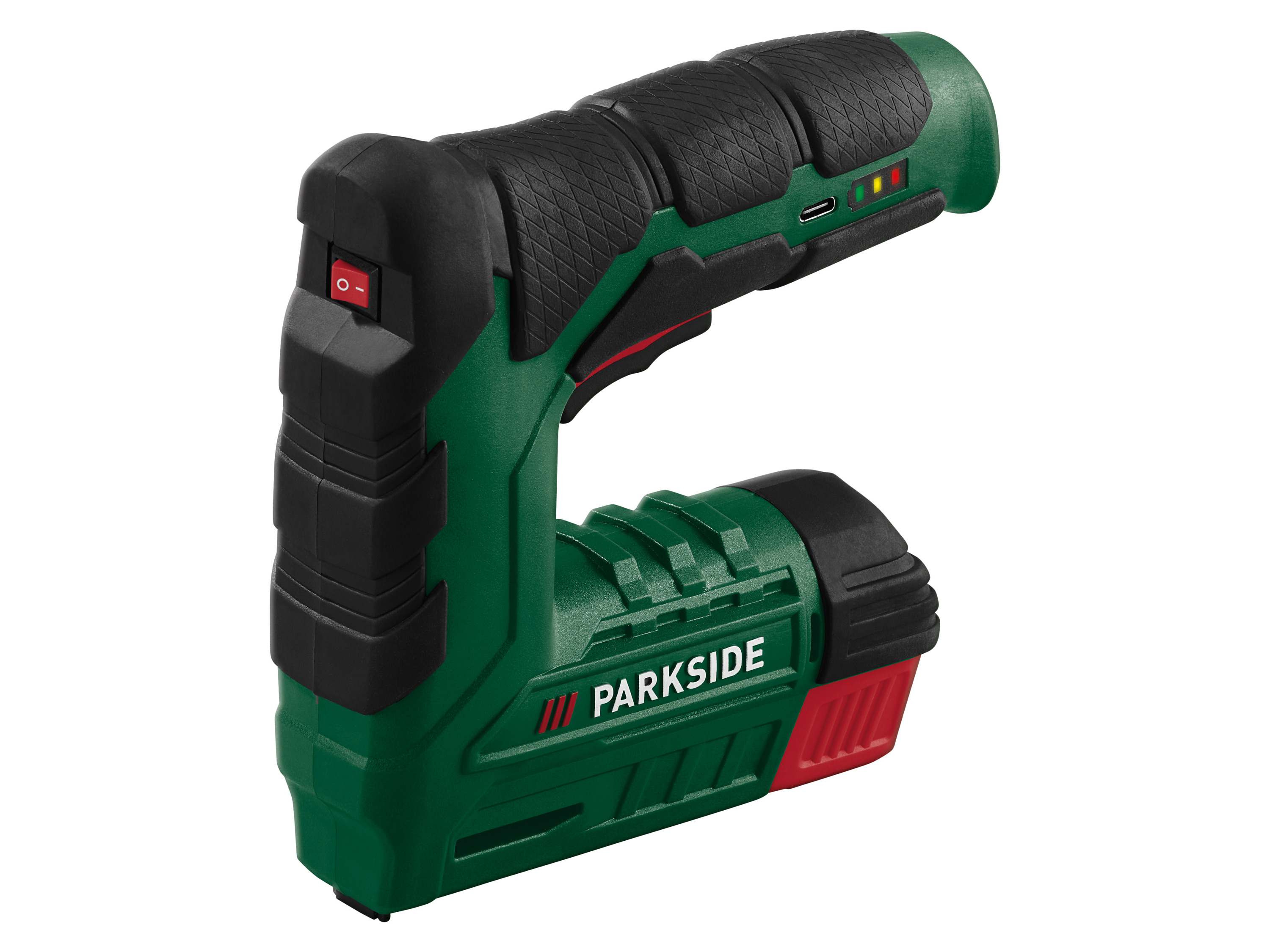 PARKSIDE 4V Accu-Tacker PAT 4 D6, met accu en oplaadkabel.