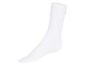 Witte sokken met een klein logo.
