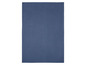 Een donkerblauwe theedoek.