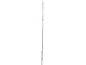 LED-lichtstrip met twee gele lampjes op een witte achtergrond.