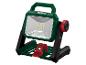 Parkside LED-werklamp met opklapbare standaard.