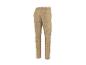 Heren beige broek van visgraatstof.