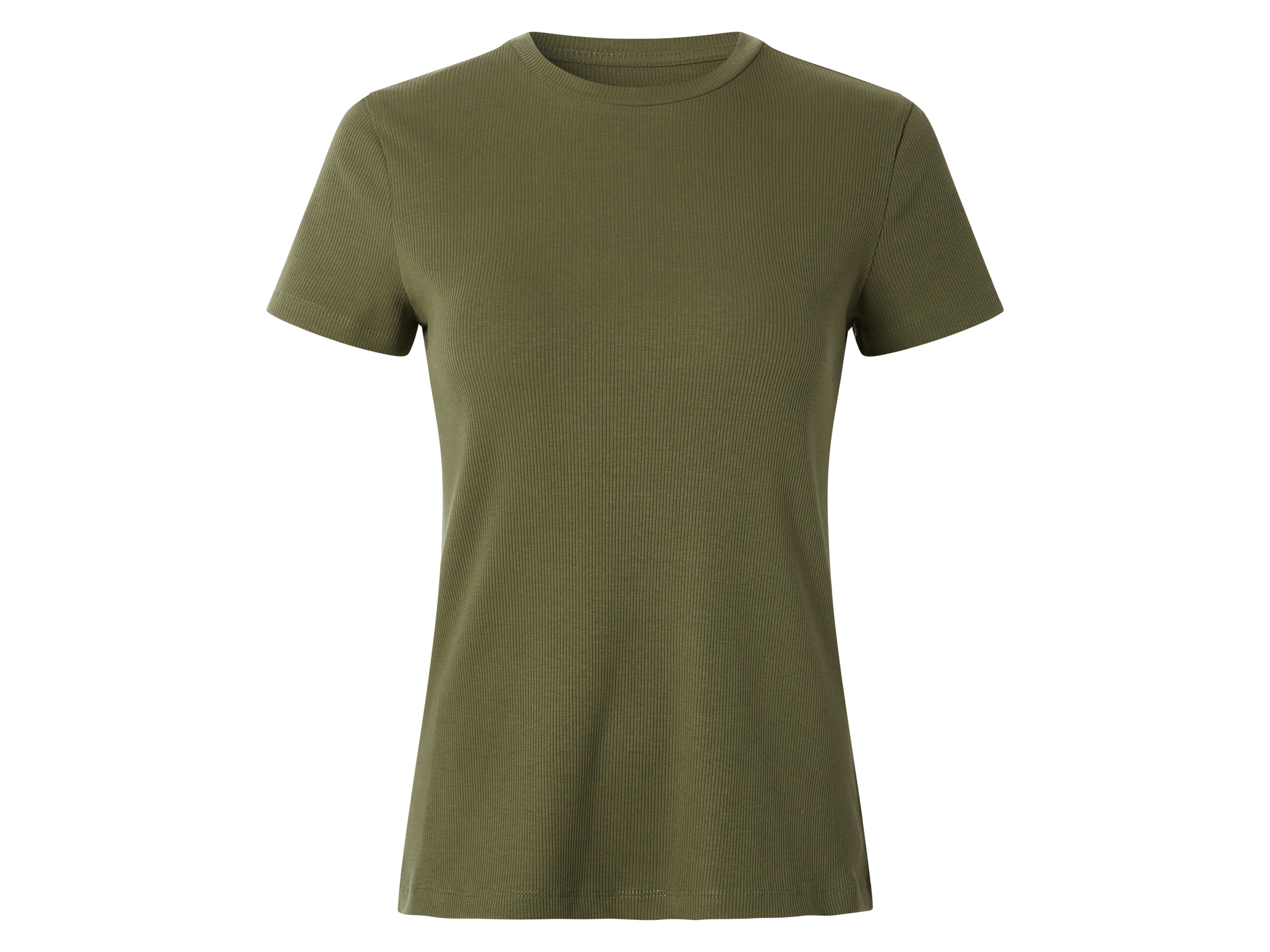 esmara Geribd dames T-shirt (Groen, M (40/42))
