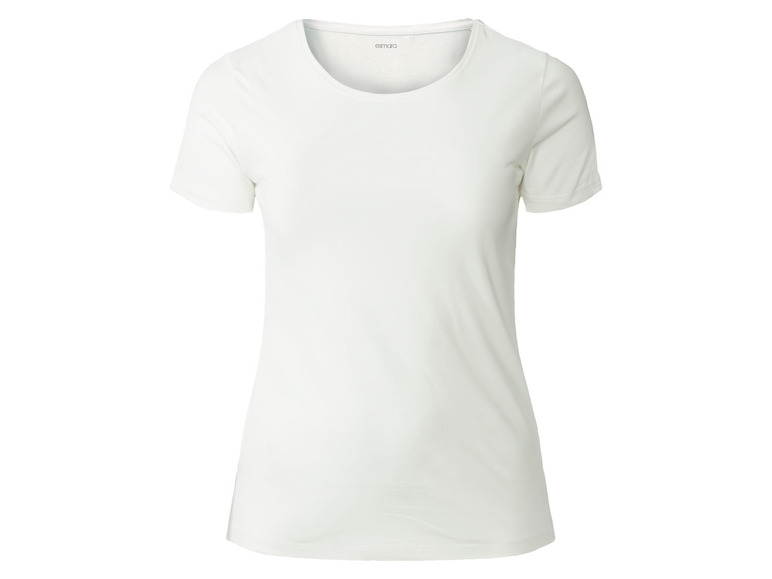 Ga naar volledige schermweergave: esmara® Dames T-shirts, 2 stuks, met hoog katoengehalte - afbeelding 5